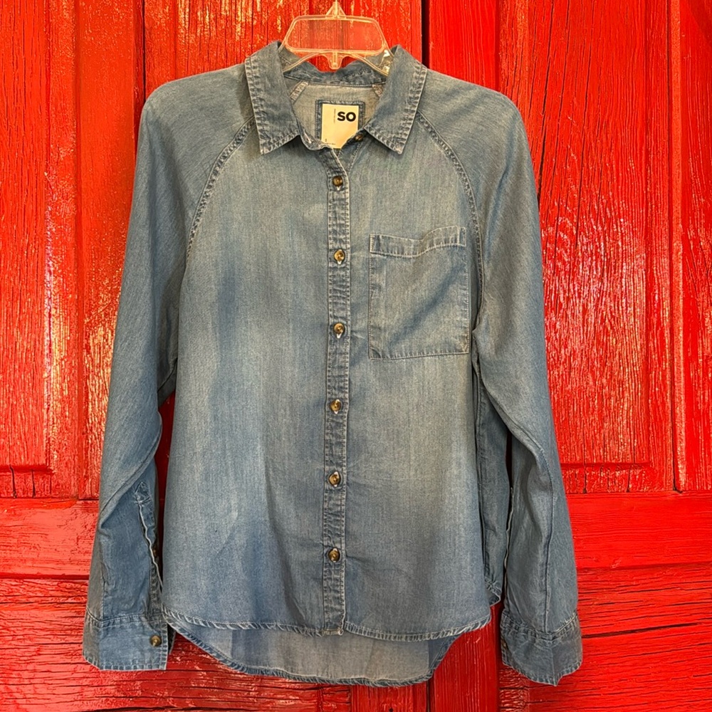SO Goods For Life Denim Shirt